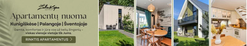 Ferinwohnungen - Appartements zur Miete in Palanga