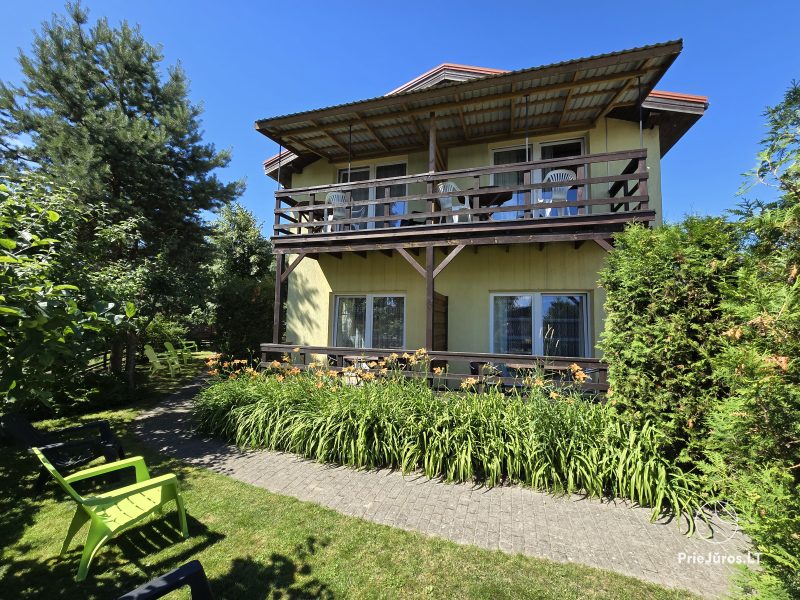 Zimmer und Ferienhäuser zu vermieten in Šventoji mit allen Annehmlichkeiten „Žuvėdros“