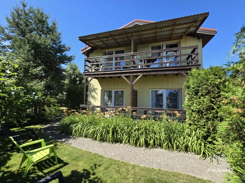 Zimmer und Ferienhäuser zu vermieten in Šventoji mit allen Annehmlichkeiten „Žuvėdros“