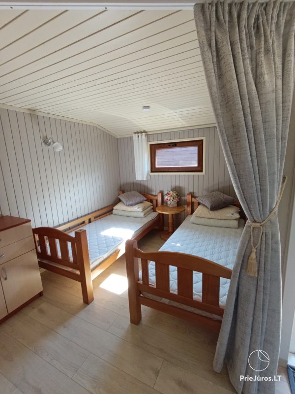Hölzerne Rasthäuser in Palanga. Nur 500 Meter bis zum Meer!