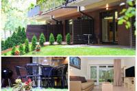 Ferienwohnung in Palanga "Beržas". Erdgeschoss, Terrasse, geschlossenen Parkplatz