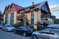 Gasthaus in Nida "Inkliuzas", Kurische Nehrung, Litauen