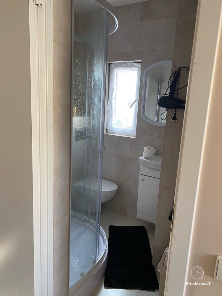 Die Zimmer und Apartments zur Miete in einem Privathaus Baltas namas