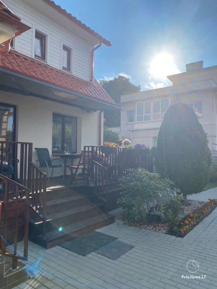 Die Zimmer und Apartments zur Miete in einem Privathaus Baltas namas