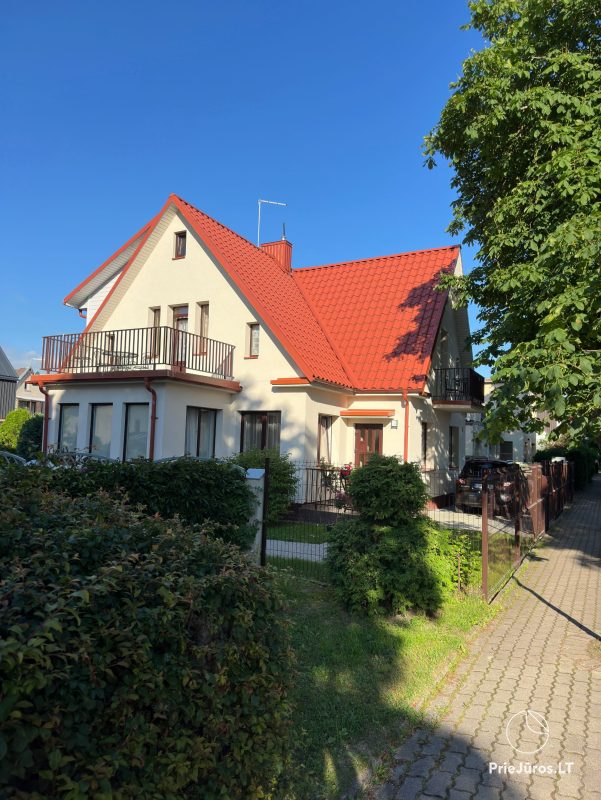 Die Zimmer und Apartments zur Miete in einem Privathaus Baltas namas