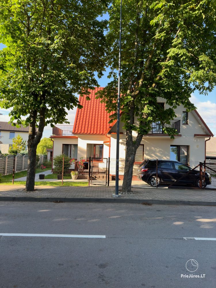 Die Zimmer und Apartments zur Miete in einem Privathaus Baltas namas