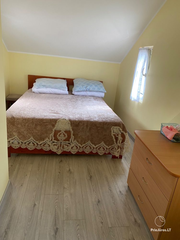 Die Zimmer und Apartments zur Miete in einem Privathaus Baltas namas