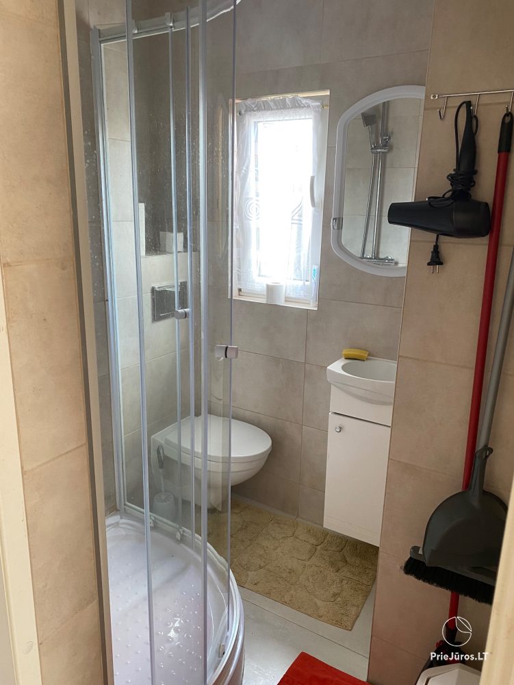 Die Zimmer und Apartments zur Miete in einem Privathaus Baltas namas