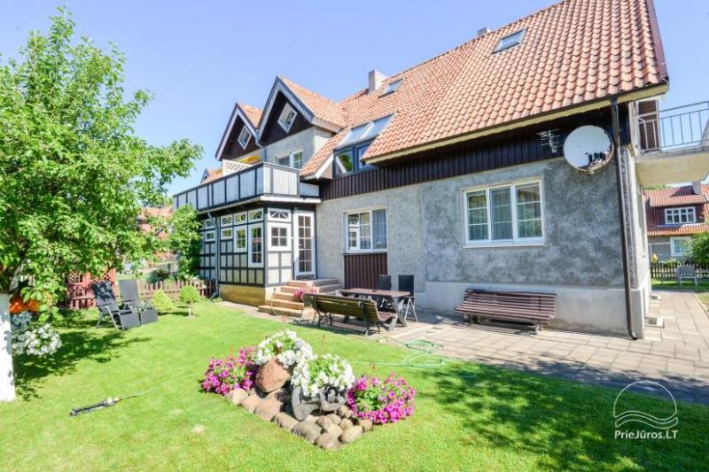 Gästehaus Nidos burė auf dem Kurischen Haff in Nida