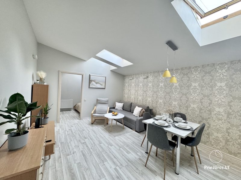 Zwei-Zimmer-Ferienwohnungen zur Miete im Zentrum von Palanga