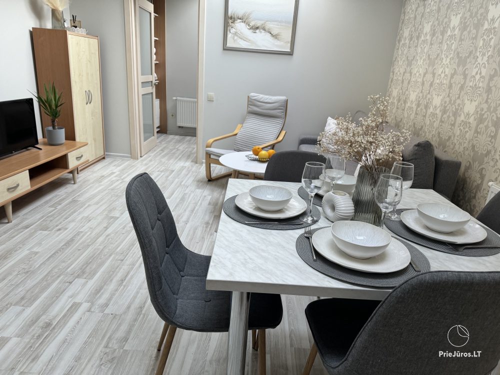 Zwei-Zimmer-Ferienwohnungen zur Miete im Zentrum von Palanga