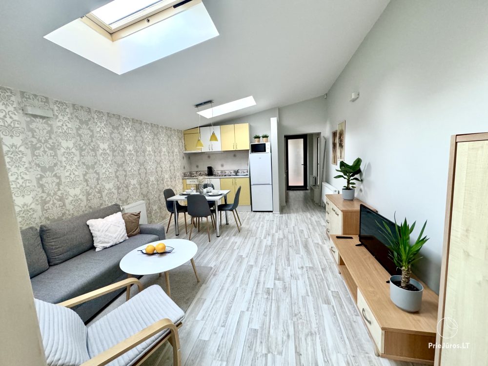 Zwei-Zimmer-Ferienwohnungen zur Miete im Zentrum von Palanga