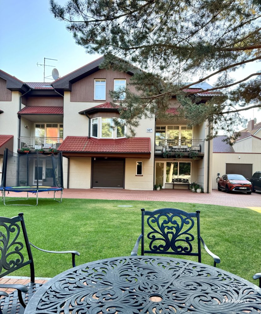 Zwei-Zimmer-Ferienwohnungen zur Miete im Zentrum von Palanga