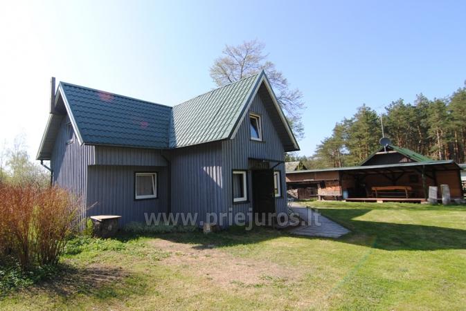 Urlaub an der Ostsee in Karkle, Zimmer und Campingplatz im Landhaus Reginos sodyba