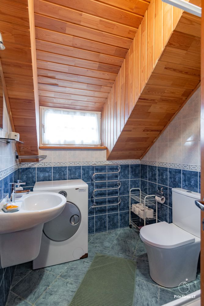 Apartments in Nida für 6-8 Gäste mit Sauna, eigenem Garten, in der Nähe des yachtclub