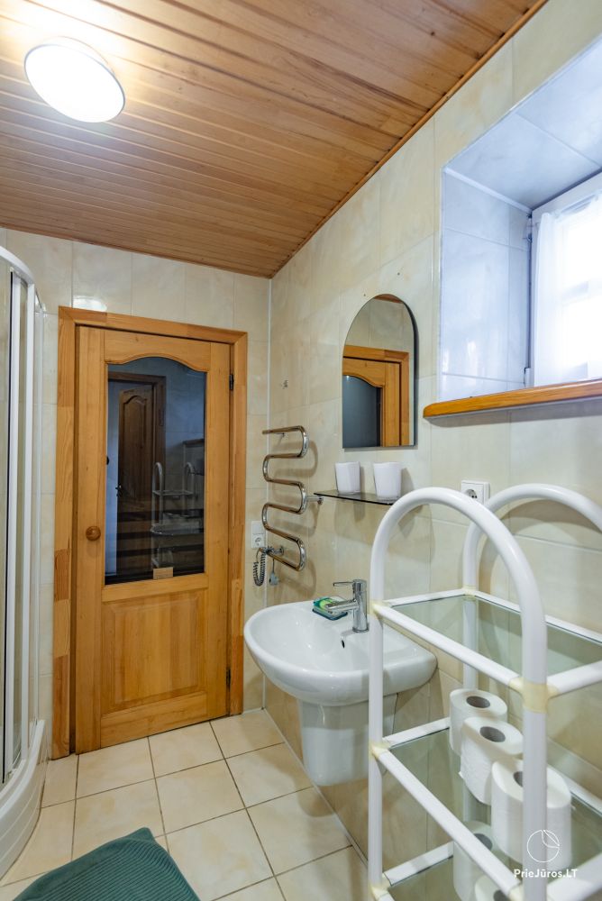 Apartments in Nida für 6-8 Gäste mit Sauna, eigenem Garten, in der Nähe des yachtclub