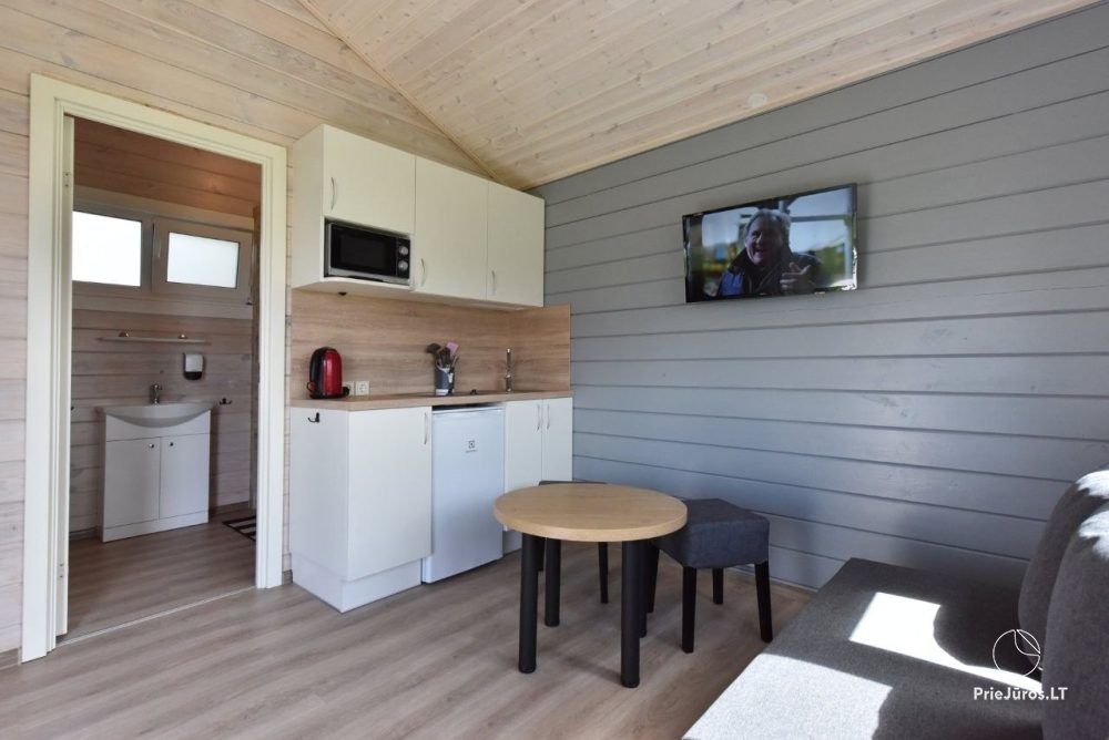 Bungalows mit Terrassen in Palanga Baure