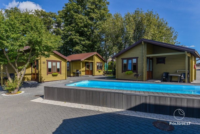 Bungalows mit Terrassen in Palanga Baure