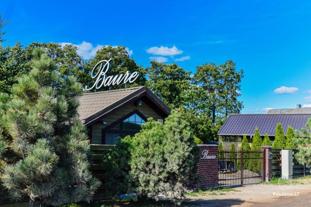 Bungalows mit Terrassen in Palanga Baure
