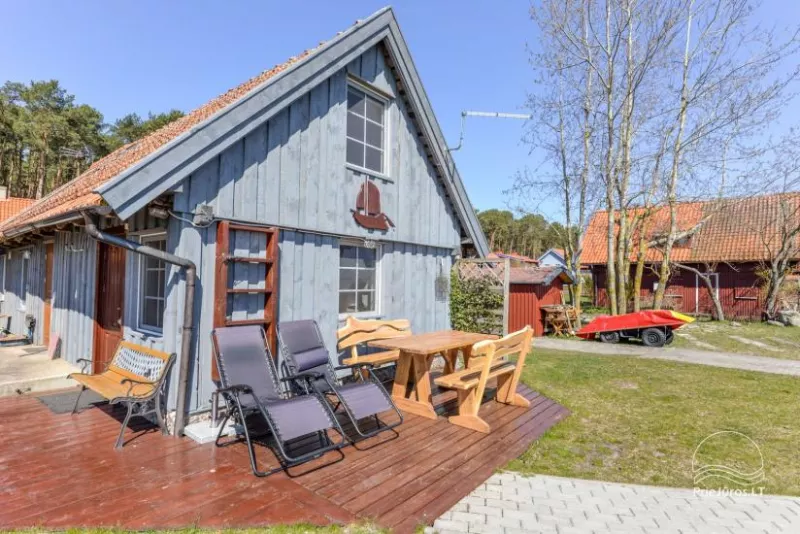 Ferienhaus und Ferienwohnungen in Preila Pas Žilviną