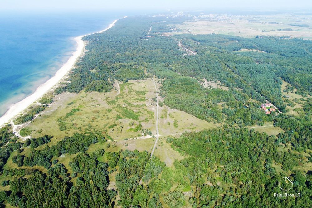 500 m zum Meeresstrand entlang eines gemütlichen Naturpfades :)