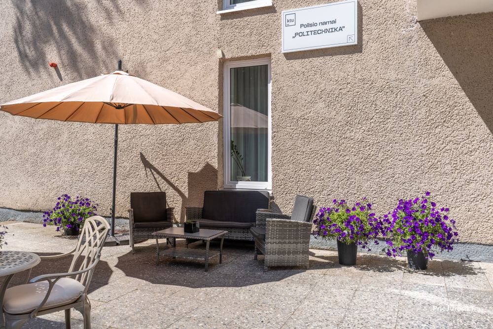 Ferienhaus Politechnika.  Preiswert Raummiete in Palanga Zentrum