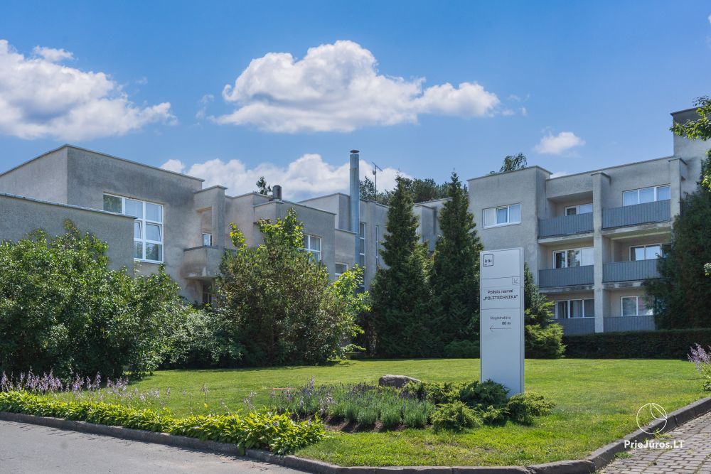 Ferienhaus Politechnika.  Preiswert Raummiete in Palanga Zentrum