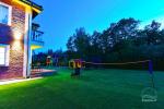 In Kunigiškiai, Apartments in der Villa „Optimistas“, Zimmer mit Kochnischen, Terrassen oder Balkonen. - 6