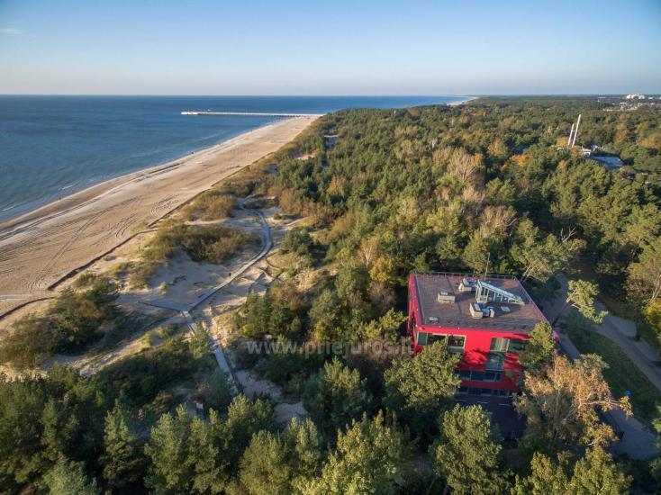 Luxusferienwohnungen in Palanga Voveraite an den Dünen