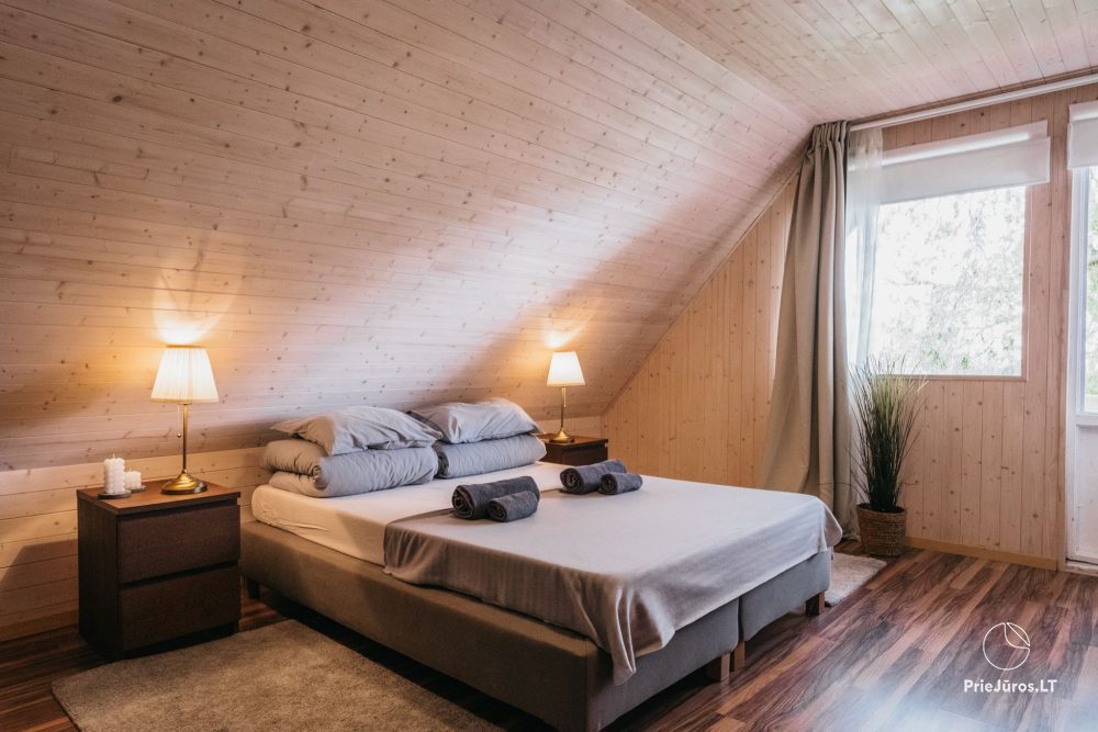 Hostel „El Nido“ am Lagunen-Ufer in Nida