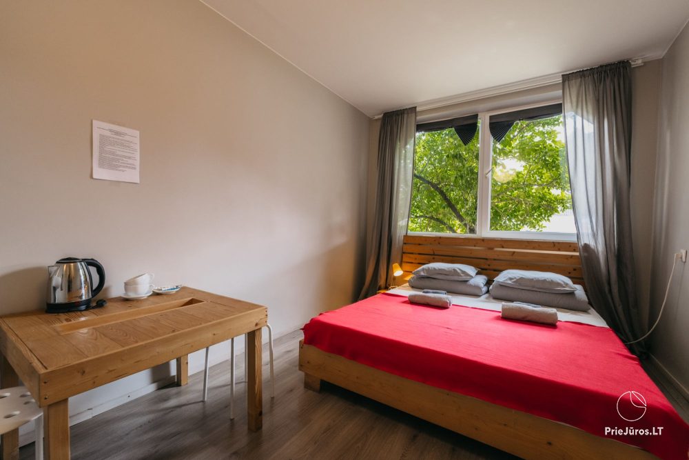 Hostel „El Nido“ am Lagunen-Ufer in Nida