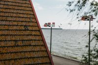 Hostel „El Nido“ am Lagunen-Ufer in Nida