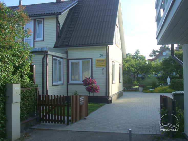 Die Zimmer für die Erholung in Palanga