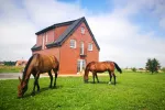 Ferienwohnung Klevas für deine Ruhe! Es gibt ein Bad
