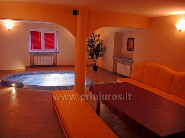 Unterkunft, Sauna und Jacuzzi in Klaipeda