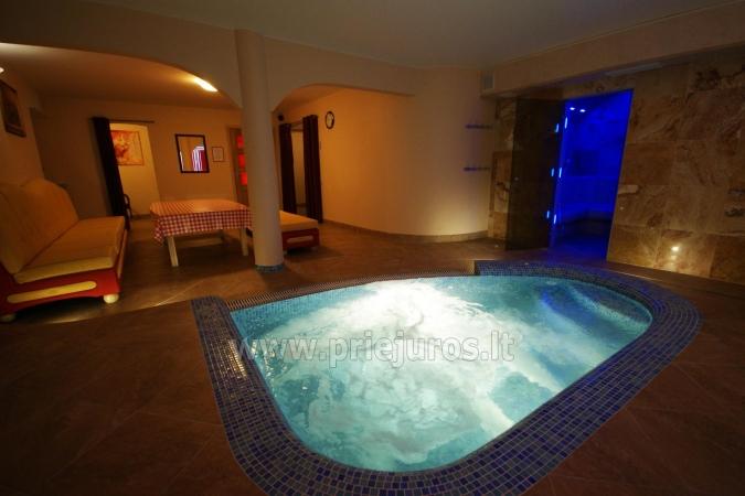 Unterkunft, Sauna und Jacuzzi in Klaipeda