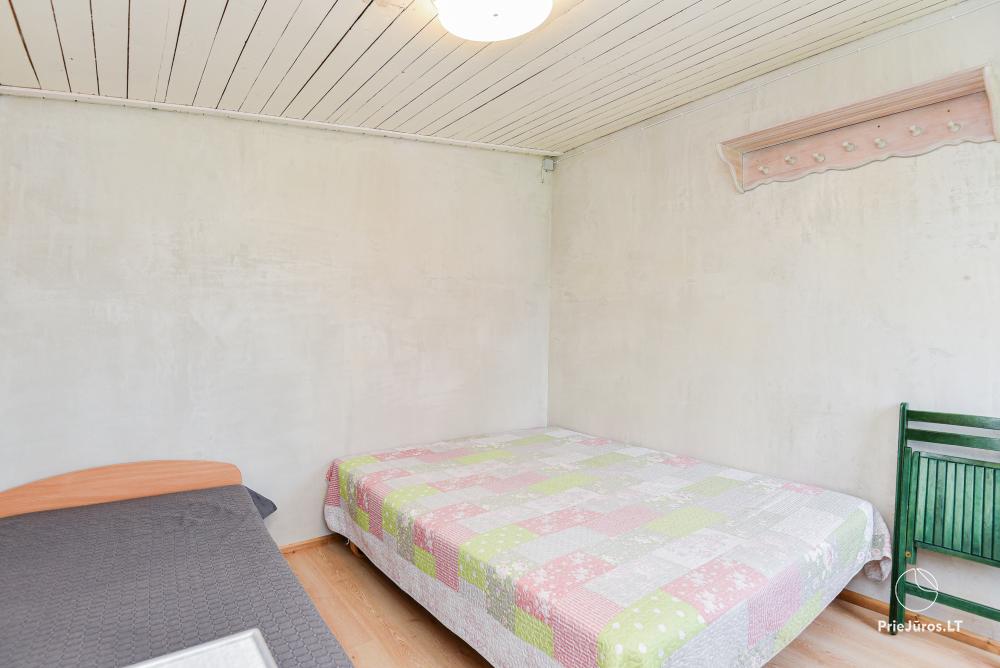 Ferienhütten, Wohnwagen, Platz für Zelte und Wohnmobile in Sventoji - Camping Kapitonas