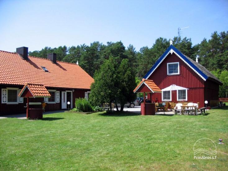 Gästehaus in Preila:die Lagune, ein riesiges Gebiet, Kinderspielplatz , WLAN, Lithuanian Film „Onkel, Rokas and Nida gefilmt. Kurische Nehrung, Litauen - 1