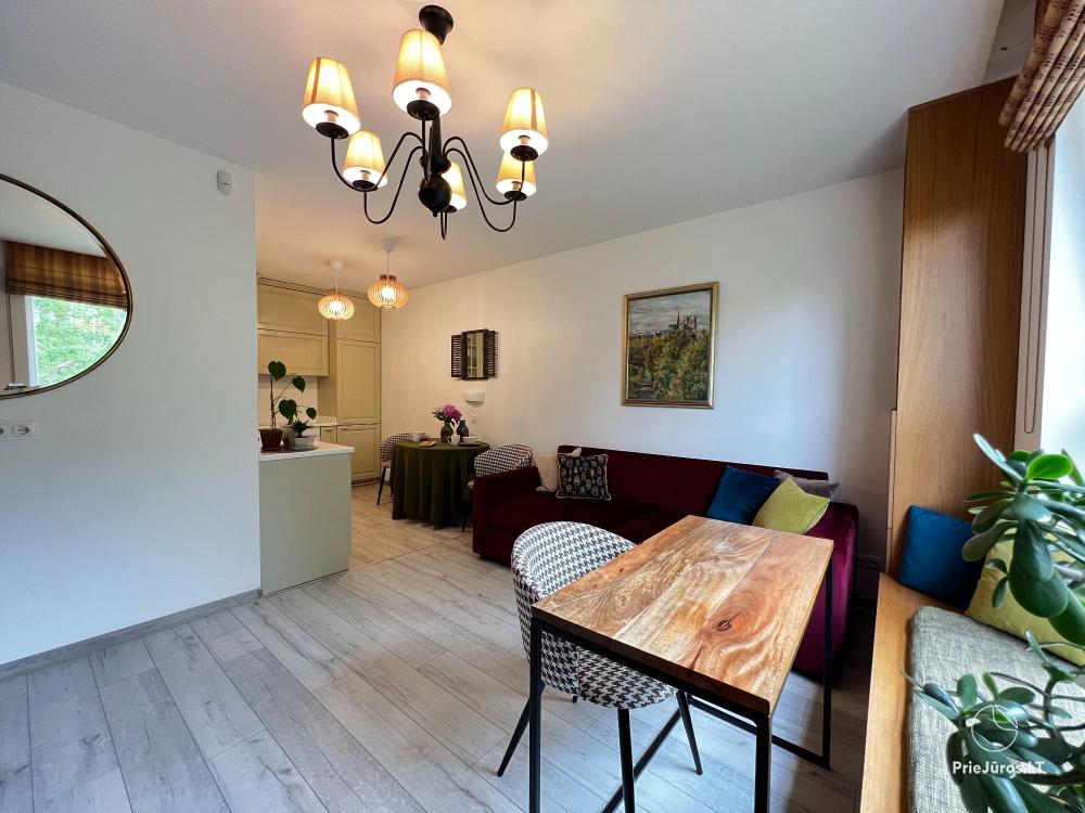 Neues Luxus-Apartment mit zwei Schlafzimmern in Palanga Marko apartamentai