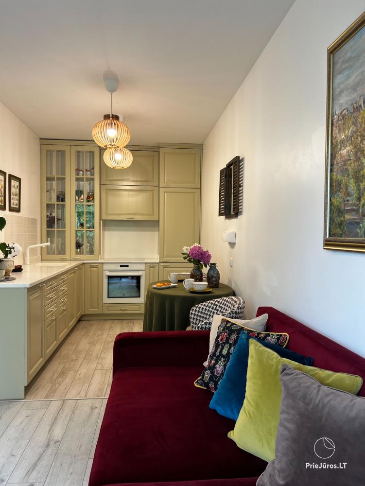 Neues Luxus-Apartment mit zwei Schlafzimmern in Palanga Marko apartamentai