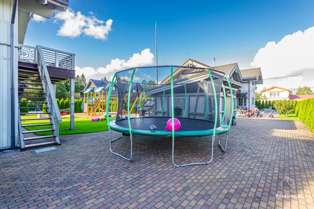 Baltu vila in Palanga - Neue Apartments für Familienurlaub 240 m vom Meer entfernt