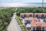 Apartmentkomplex und Restaurant Lagūna in Sventoji in unmittelbarer Nähe zum Meer