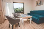 Apartmentkomplex und Restaurant Lagūna in Sventoji in unmittelbarer Nähe zum Meer