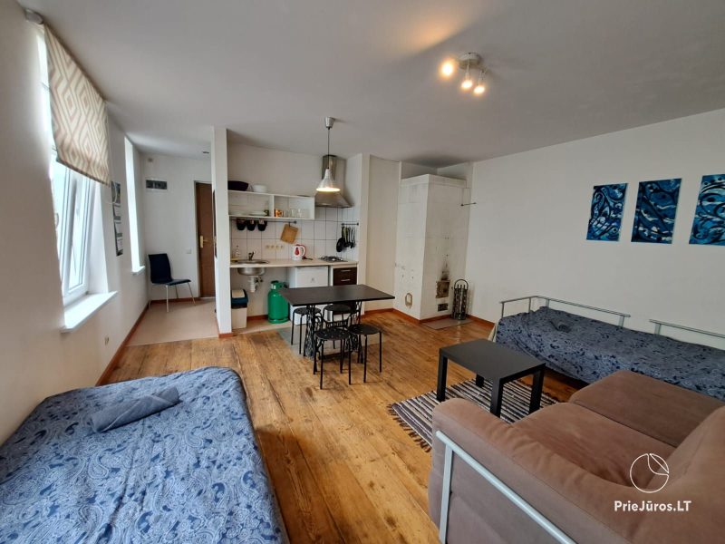 2 Zimmer Wohnung nahe dem Meer und Park in Liepaja, 350 m zum Meer