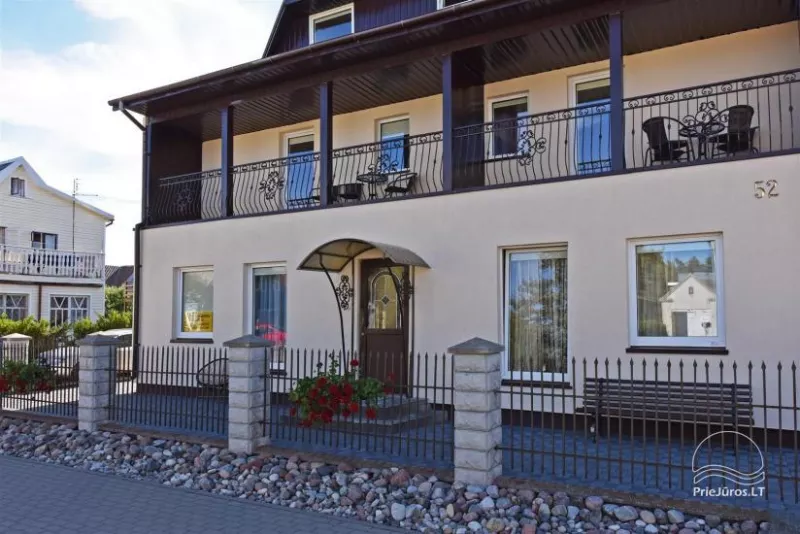 Zimmer zu vermieten in Palanga. Nur 400 Meter zum Meer!