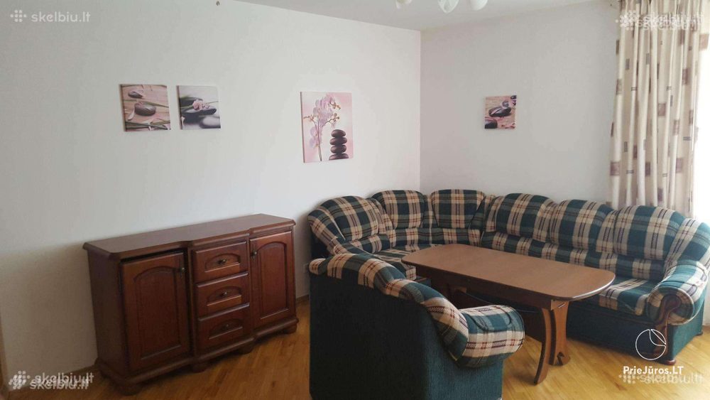 3 Zimmer Wohnung zur Miete in Nida, in der Nähe des Kurischen Haffs