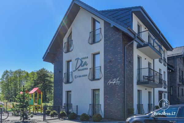Villa Dia - Wohnungen zur Miete in Palanga, neben dem Kiefernwald