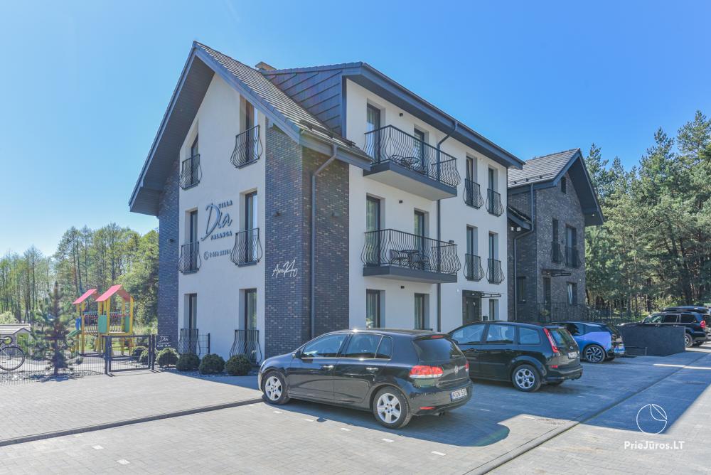 Villa Dia - Wohnungen zur Miete in Palanga, neben dem Kiefernwald
