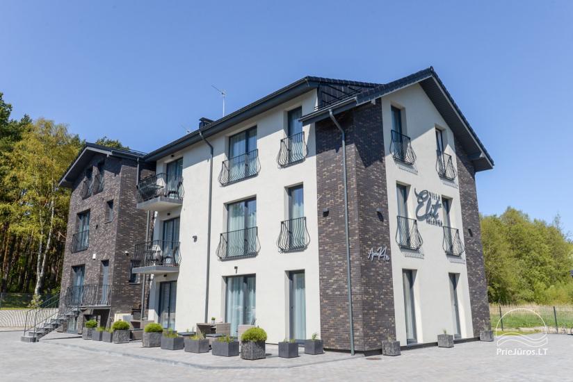 Villa Elit - Mietwohnungen in Palanga, neben dem Pinienwald - 1