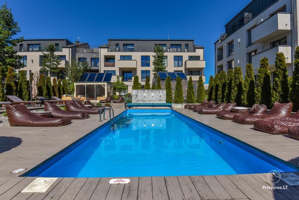 Maluno Vila 777 - Neue Wohnungen mit Pool im Zentrum von Palanga